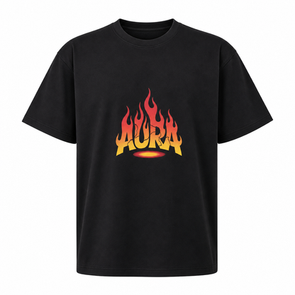 "Aura" Flame Graphic Unisex Tee